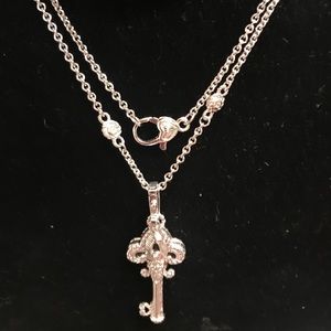 Judith Ripka necklace with enhancer